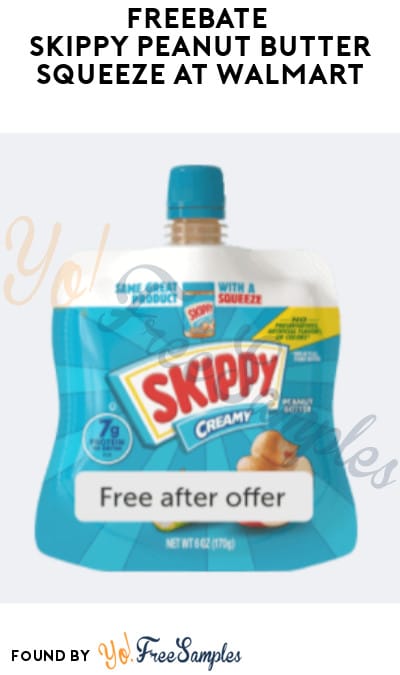 FREEBATE Skippy Peanut Butter Squeeze at Walmart (Ibotta Required)