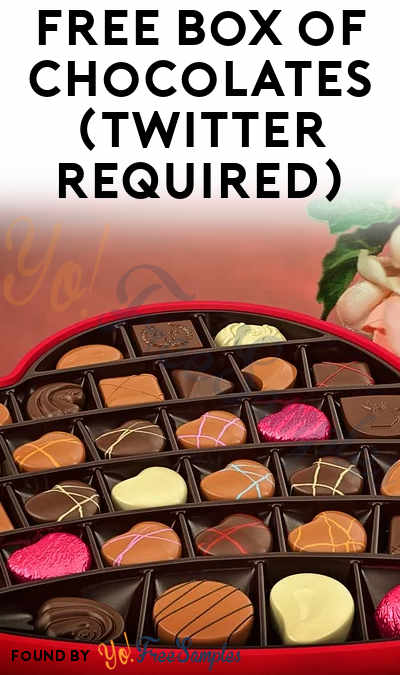 FREE Box of Chocolates (Twitter Required)