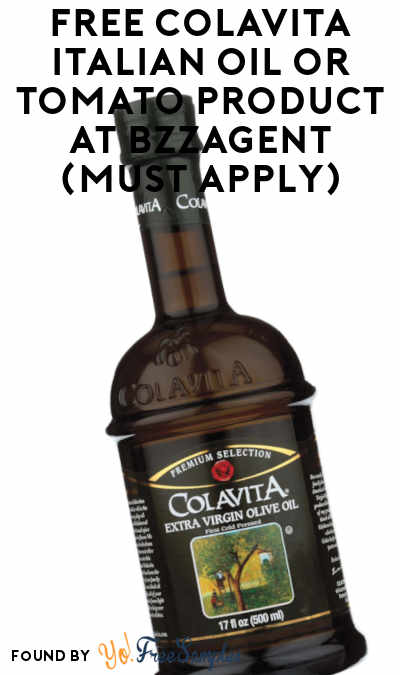 FREE Colavita Italian Oil or Tomato Product At BzzAgent (Must Apply)