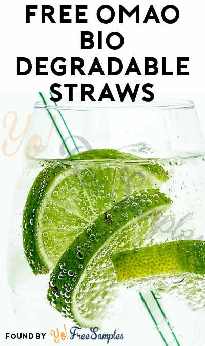 FREE OMAO Biodegradable Straws
