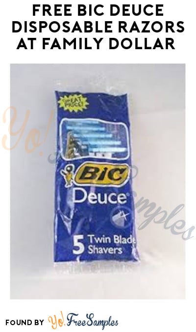 FREE BIC Deuce Disposable Razors at Family Dollar (Account/ Coupon Required)