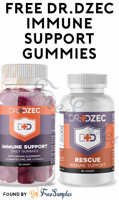 FREE Dr.DZEC Immune Support Gummies
