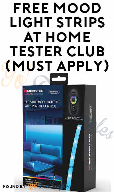 FREE Mood Light Strips At Home Tester Club (Must Apply)