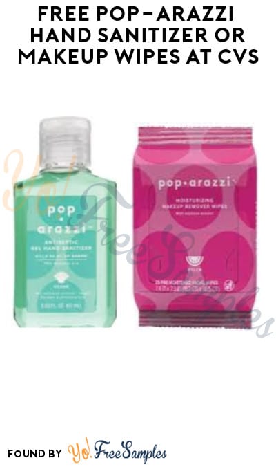 FREE Pop-arazzi Hand Sanitizer or Makeup Wipes at CVS (Account/App Required)