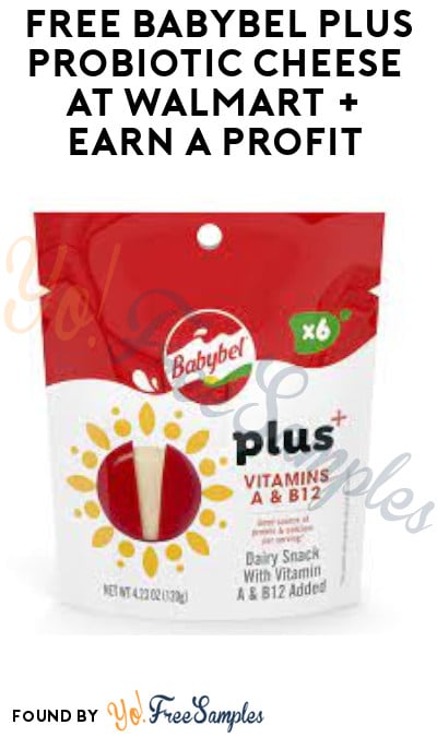 FREE Babybel Plus Probiotic Cheese at Walmart + Earn A Profit (Ibotta Required)