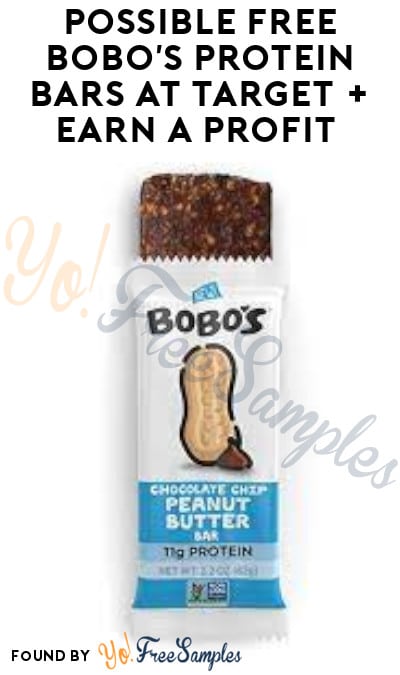 Possible FREE Box of Bobo’s Protein Bar at Target + Earn A Profit (Ibotta Required)