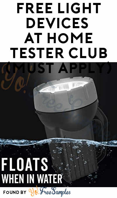 FREE Light Devices At Home Tester Club (Must Apply)
