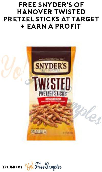 FREE Snyder’s of Hanover Twisted Pretzel Sticks at Target + Earn A Profit (Ibotta Required)