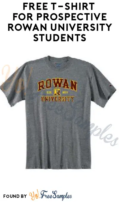 FREE T-Shirt for Prospective Rowan University Students