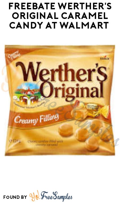 FREEBATE Werther’s Original Caramel Candy at Walmart (Ibotta Required)