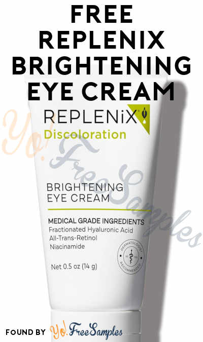 FREE Replenix Brightening Eye Cream