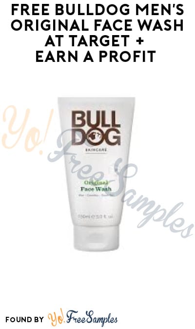 FREE Bulldog Men’s Original Face Wash at Target + Earn A Profit (In-Stores Only, Target Circle & Ibotta Required)