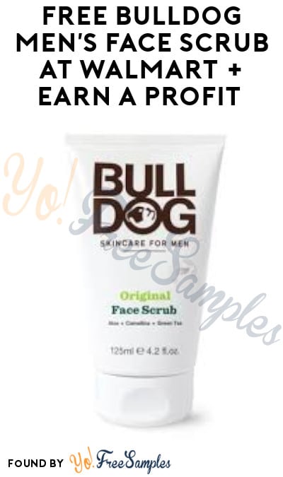 FREE Bulldog Men’s Face Scrub at Walmart + Earn A Profit (Ibotta Required)
