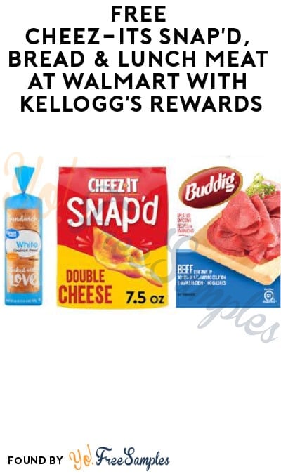 FREE Cheez-It, Bread & Lunch Meat at Walmart with Kellogg’s Rewards