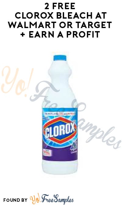 2 FREE Clorox Bleaches at Walmart or Target + Earn A Profit (Checkout51, Fetch Rewards & Swagbucks Required)