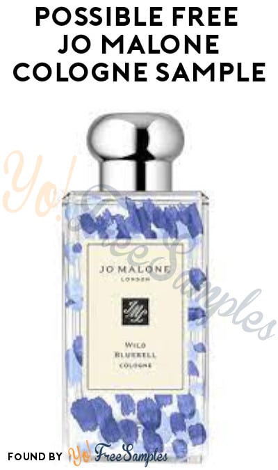 Possible FREE Jo Malone Cologne Sample (Facebook Required)