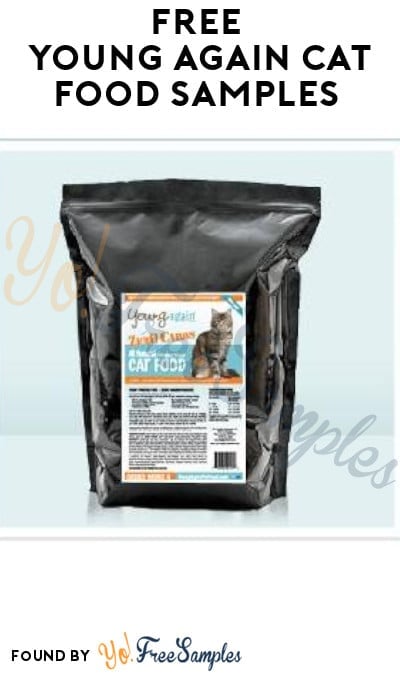 FREE Young Again Cat Food Samples (Email Required)