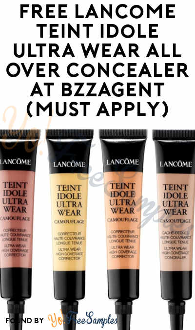 FREE Lancome Teint Idole Ultra Wear All Over Concealer At BzzAgent (Must Apply)