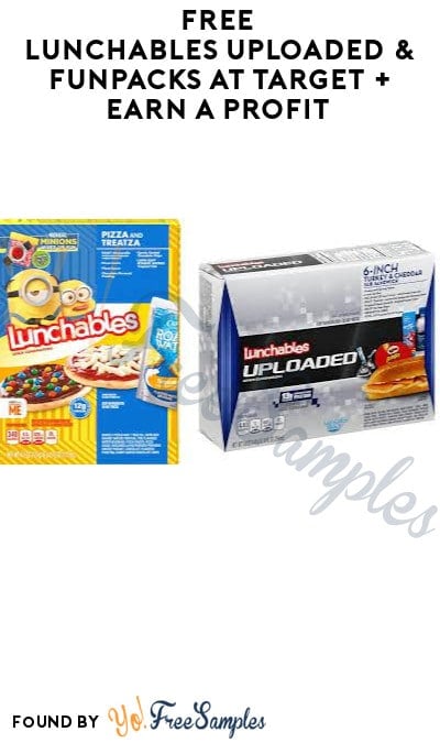 FREE Lunchables Uploaded & Funpacks at Target + Earn A Profit (Shopkick Rebate)