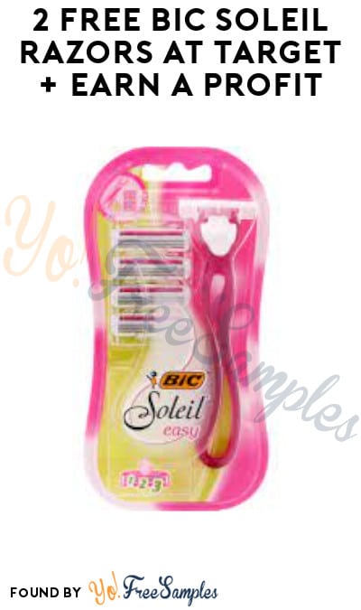 2 FREE BIC Soleil Razors at Target + Earn A Profit (Coupon, Target Circle & Checkout51 Required)