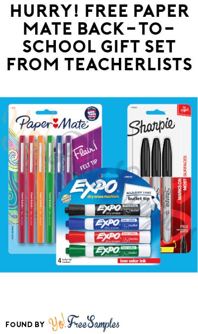 FREE Paper Mate Back-to-School Gift Set from TeacherLists (Teachers Only)