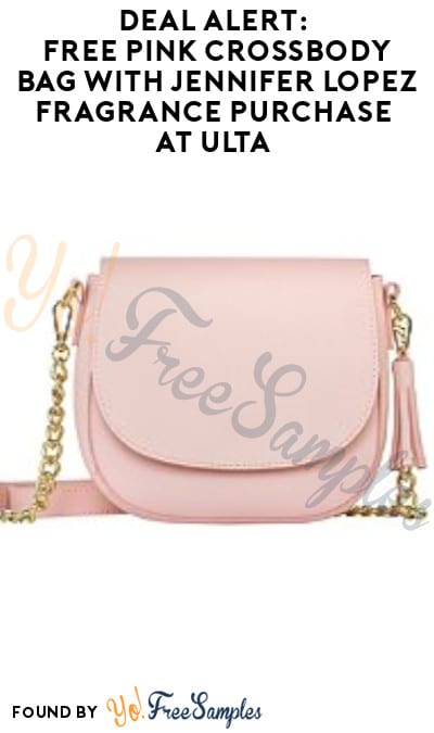 FREE Pink Crossbody Bag with Jennifer Lopez Fragrance Purchase at Ulta (Online Only)