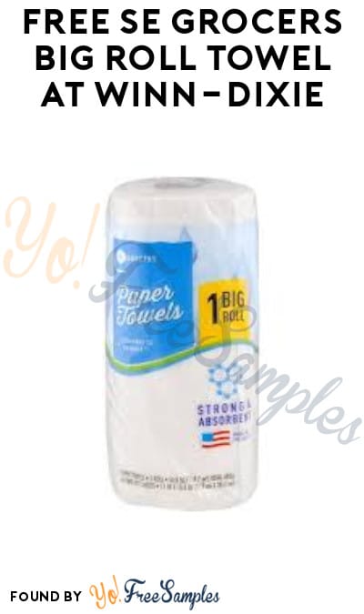 FREE SE Grocers Big Roll Towel at Winn-Dixie (Account/Coupon Required)