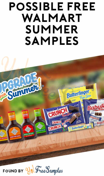 Possible FREE Walmart Summer Samples (Valid Phone Number Required)