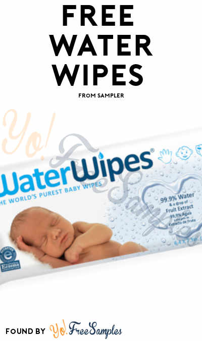 FREE Water Wipes From Sampler