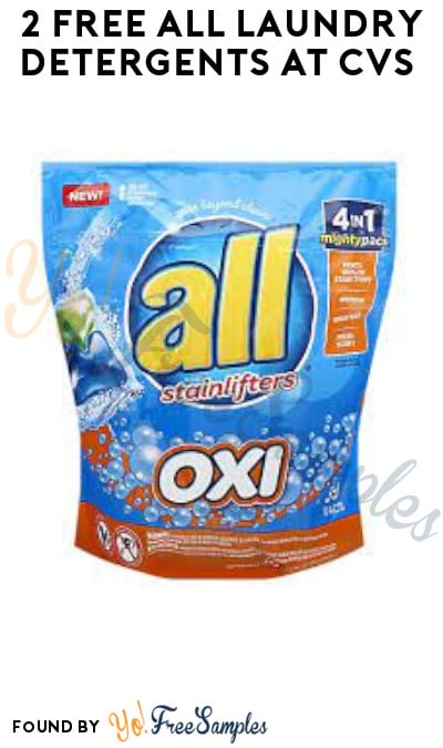 2 FREE All Laundry Detergents at CVS (App/ Account & Coupon Required)