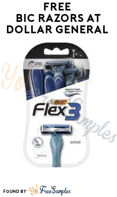 FREE BIC Razors at Dollar General (Account/Coupon Required)