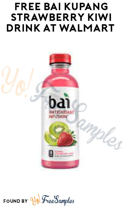 FREE Bai Kupang Strawberry Kiwi Drink at Walmart (Ibotta Required)