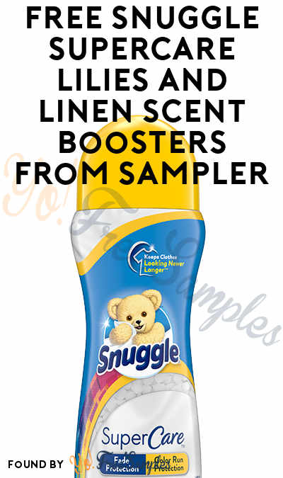 FREE Snuggle SuperCare Lilies and Linen Scent Boosters From Ask Team Clean