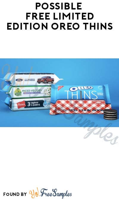 Possible FREE Limited Edition Oreo Thins (Twitter or Instagram Required)