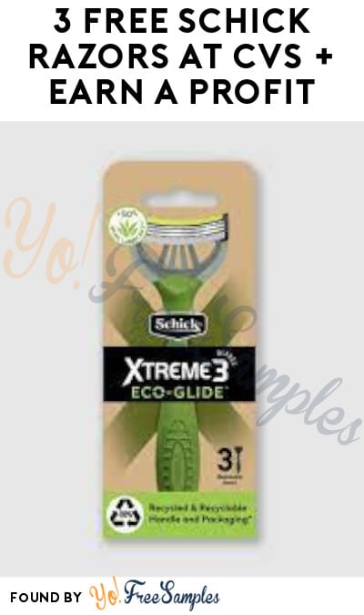 3 FREE Schick Razors at CVS + Earn A Profit (App /Coupons Required)