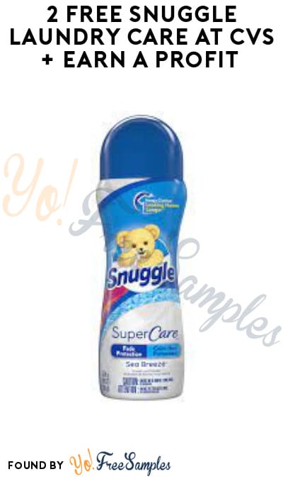 2 FREE Snuggle Laundry Care at CVS + Earn A Profit (App/ Account & Coupon Required)