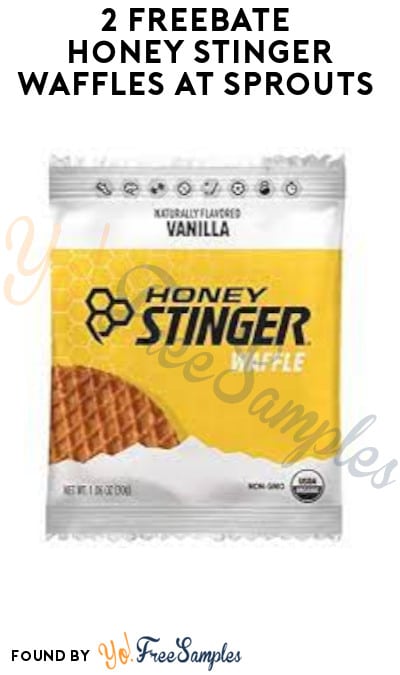 2 FREEBATE Honey Stinger Waffles at Sprouts (Ibotta Required)