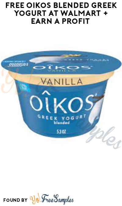 FREE Oikos Blended Greek Yogurt at Walmart + Earn A Profit (Coupon & Ibotta Required)