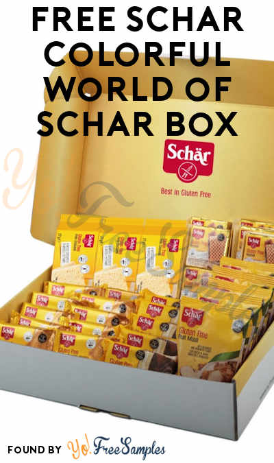 FREE Schar Colorful World of Schar Box