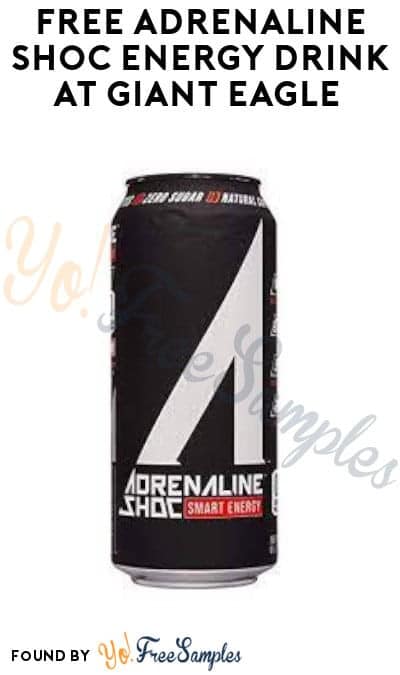 FREE Adrenaline Shoc Energy Drink at Giant Eagle (Account/ Coupon Required)