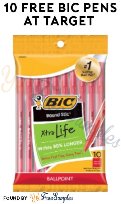 10 FREE BIC Pens at Target (Target Circle Required)