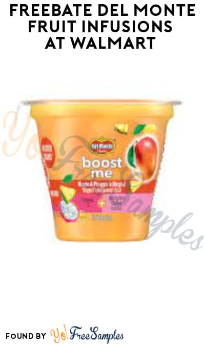 FREEBATE Del Monte Fruit Infusions at Walmart (Fetch Rewards Required)
