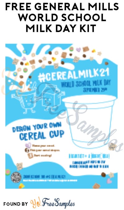 FREE General Mills World School Milk Day Kit (School’s Only)