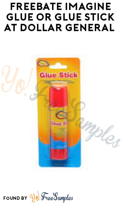 FREEBATE iMagine Glue or Glue Stick at Dollar General (Ibotta Required)