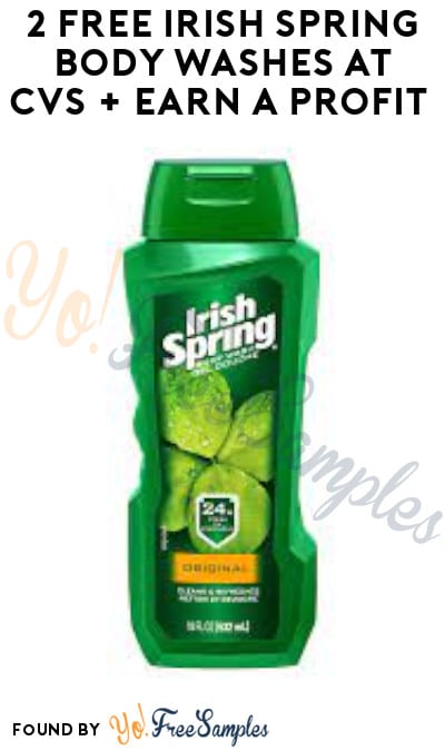 2 FREE Irish Spring Body Washes at CVS + Earn A Profit (Account & Coupons Required)