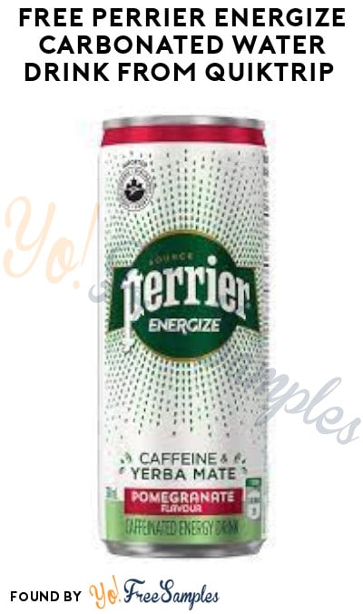 FREE Perrier Energize Carbonated Water Drink from QuikTrip (QT App Required)