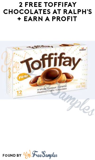 2 FREE Toffifay Chocolates at Ralph’s + Earn A Profit (Account/ Ibotta Required)