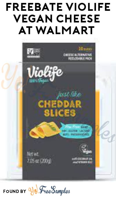 FREEBATE Violife Vegan Cheese at Walmart (Ibotta Required)