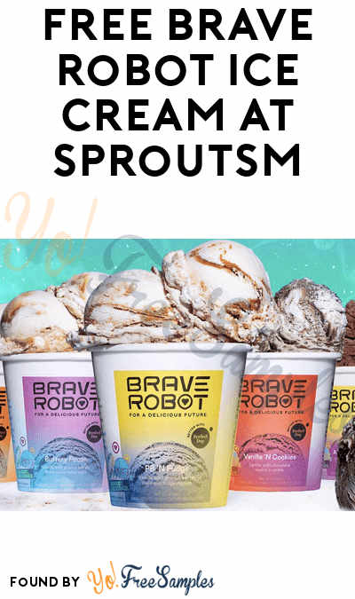 FREE Brave Robot Ice Cream at Sprouts Farmers Market (App/ Coupon Required)