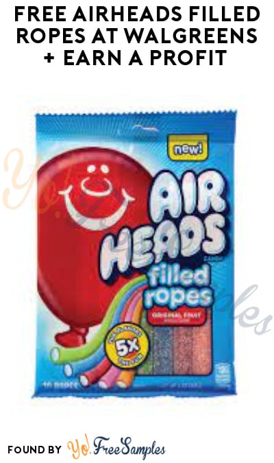 FREE Airheads Filled Ropes at Walgreens + Earn A Profit (Account & Ibotta Required)